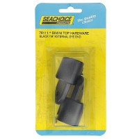 Seachoice Plastic External Eye Ends For Canopy Top, Black, 7/8 In. Od, Pack Of 2 - 50-76111 - 50-76111F1