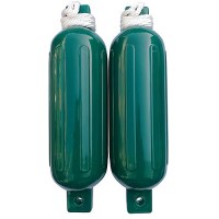 Seachoice 79257 Twin Eye Ribbed Fender Kit (Includes 2 5.5