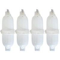 Seachoice 79291 Twin Eye Ribbed Fender Kit (Includes 4Ea 4.5