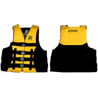 Seachoice 85127 Evoprene Multi-Sport Vest, Yellow/Black, Xl - 85127 - 50-85127F1