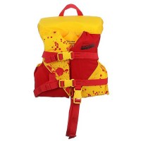 Seachoice 86110 Type Ll Childrens Vest Child, Red/Yellow Life Vest With Pop-Up Pillow -  - 50-86110 Superseded By: 50-86111F1