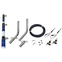 Outrigger Kit-15' White/Blue-Complete - 88251 - 50-88251F1