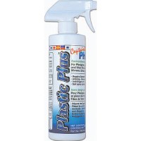 Captain Phab 598 Plastic Plus Cleaner, 500Ml Spray, Case/12 - 598 - 583-598F1