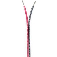 Ancor 153110 Marine Grade® Tinned Copper White Flat Signal Cable, 16/2 Awg, 100', Black/Red - 153110 - 639-153110F1