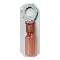 Ancor 310203 Marine Grade® Heat Shrink Ring Terminals, #8 Fastener, 22-18 Wire, Red, 3/Pk - 310203 - 639-310203F1