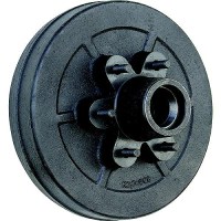Dexter® Brake Drum Hub Only - Cups And Studs Installed, 6 Studs - 81003 - 641-81003 Superseded By: 641-K0853190F1