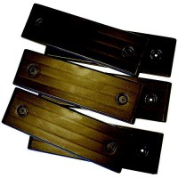 Ironwood Pacific 0131 E-Z Slide Trailer Bunk Pads, Kit 2, Black - 131 - 664-0131F1