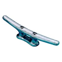 Dock Edge 2812F Cast Iron Dock Cleat, Galvanized, 12