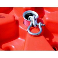 Dock Edge Flared Galvalume Chain Collar 1-7/8