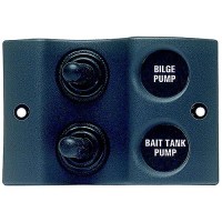 Marinco Micro Sprayproof Switch Panel 2 X 2-Way Switch - 900-2Wp - 969-9002Wpf1