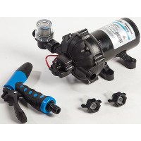 Whale Wd4517T High Pressure Wash Down Pump Kit, 4.5 Gph, 12V - Wd4517T - 698-Wd4517Tf1