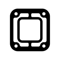 Quicksilver 27-8M0162536 Exhaust End Cap Riser Gasket - 8M0162536 - 710-27-8M0162536F1