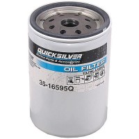 Quicksilver 35-16595Q Oil Filter For Mcm High-Performance Gm V-8 Engines - 16595Q - 710-35-16595Qf1