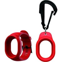 Quicksilver 8M6007945 1St Mate Captain'S Wristband - Red W/Carabiner - 8M6007945 - 710-8M6007945F1