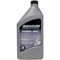 Quicksilver High Performance Fork Oil, 5W, Qt., 6/Case - 8M0128410 - 710-92-8M0128410F1