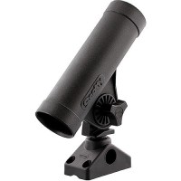 Scotty 250 Rodmaster Rod Holder W/#241 Side/Deck Mount, 12/Case - 250 - 736-250F1