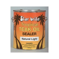 Starbrite 87900 Tropical Teak Sealer, Natural Light, Gal. - 87900 - 74-87900F1