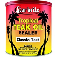 Starbrite 88016 Tropical Teak Sealer, Classic Teak, Pt. - 88016 - 74-88016F1