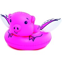 Big Mouth Bmpf0157 Vinyl Pool Float, Flying Pig - Bmpf-0157 - 741-Bmpf0157F1