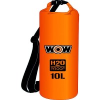 Wow H2O Proof Drybag W/Shoulder Strap, 20L Orange - 18-5070O - 742-185070Of1