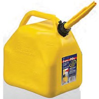 5.3 Gallon Military Style Diesel Can With Crc - Yellow - 7649 - 770-07649F1