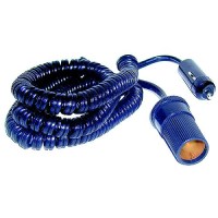 Prime Products 08-0918 15' Tangle Free 5 Amp 12V Coil Extension Cord - 08-0918 - 799-080918F1