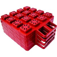 Valterra A10-0916 Multi Use Rv Stackers Leveler & Jack Pads, 4/Pk - A10-0916 - 800-A100916F1