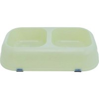 Valterra A102005 Glow-In-The-Dark Dog Twin Pet Bowl, Medium - A10-2005 - 800-A102005F1