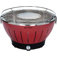 Lippert 2021106515 Odyssey™ Portable Charcoal Grill, Red - 2021106515 - 804-2021106515F1