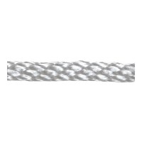 Samson 580008010020 Solid Braid Nylon Cord, White, 1/8