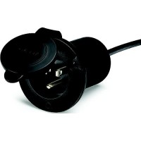 Guest 150Phb Universal Ac Plug Holder, Black - 85-150Phb - 85-150Phbf1