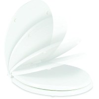 Dometic 9108894299 Slow Close Wooden Seat, White - 9108894299 - 951-9108894299F1