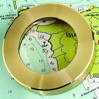 Weems & Plath Wap000412M Brass Magnifier Chart Weight - 412M - 958-Wap000412Mf1