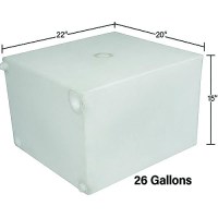 Ameri-Kart Fresh Water Tank, 26 Gal. - W1155003Ds - 992-W1155003Dsf1