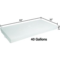 Ameri-Kart W1476001Ds Fresh Water Tank, 40 Gal. - W1476001Ds - 992-W1476001Dsf1