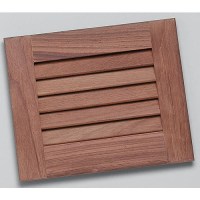 Whitecap Teak Louvered Insert, 7-1/2