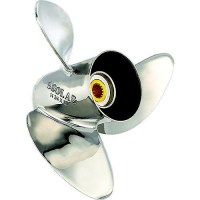 Solas 1551-148-19 Hr Titan Stainless Steel 3-Blade Propeller For Mercury - 1551-148-19 - 496-155114819F1