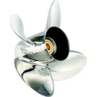 Solas 1553-141-19 Hr Titan Stainless Steel 4-Blade Propeller For Mercury - 1553-141-19 - 496-155314119F1