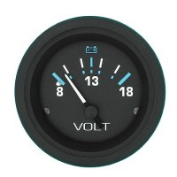 Eclipse 12V Voltmeter 8-18 - 68408P - 11-68408Pf1