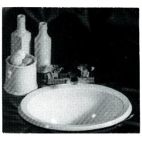 Ivory-White Abs Oval Sink Bell Rv Rvx - 16156Pp - 135-16156Ppf1
