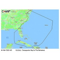 C-Map Mnay203Ms Reveal Chart, Chesapeake Bay To The Bahamas - M-Na-Y203-Ms - 149-Mnay203Msf1