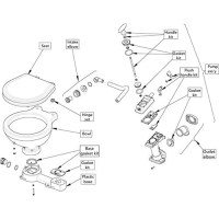 Aqua-T™ Compact Manual Toilet - 80-47229-01 - 189-804722901F1