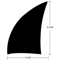 Rigid Vinyl Spray Rail - V21-0874Wha18 - 236-V210874Wha18F1