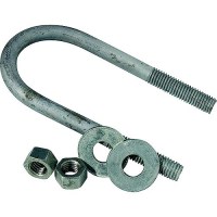 Tie Down Engineering Galvanized U-Bolt Kit - 86220 - 241-86220F1