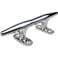 Sea-Dog 041708 Heavy Duty Stainless Steel Open Base Cleat, 8