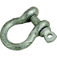 Sea-Dog 147608 Galvanized Shackle-Load Rated, A: 3/8