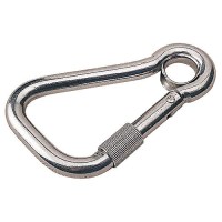 Seadog 150128 Locking Asymmetrical Snap & Eye Insert, 316 Stainless Steel, 4-3/4