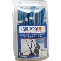 Sea Dog 302110006Gn1 Premium Double Braided Nylon Fender Line, 3/8