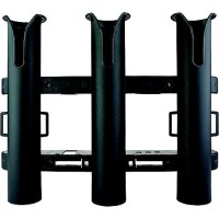Seadog 3250331 Triple Threat™ Three Pole Rod Holder, Black - 325033-1 - 354-3250331F1
