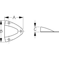 Sea-Dog Xxx Ss Midget Vent, 1-5/8